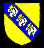 The arms of Ramsey Abbey